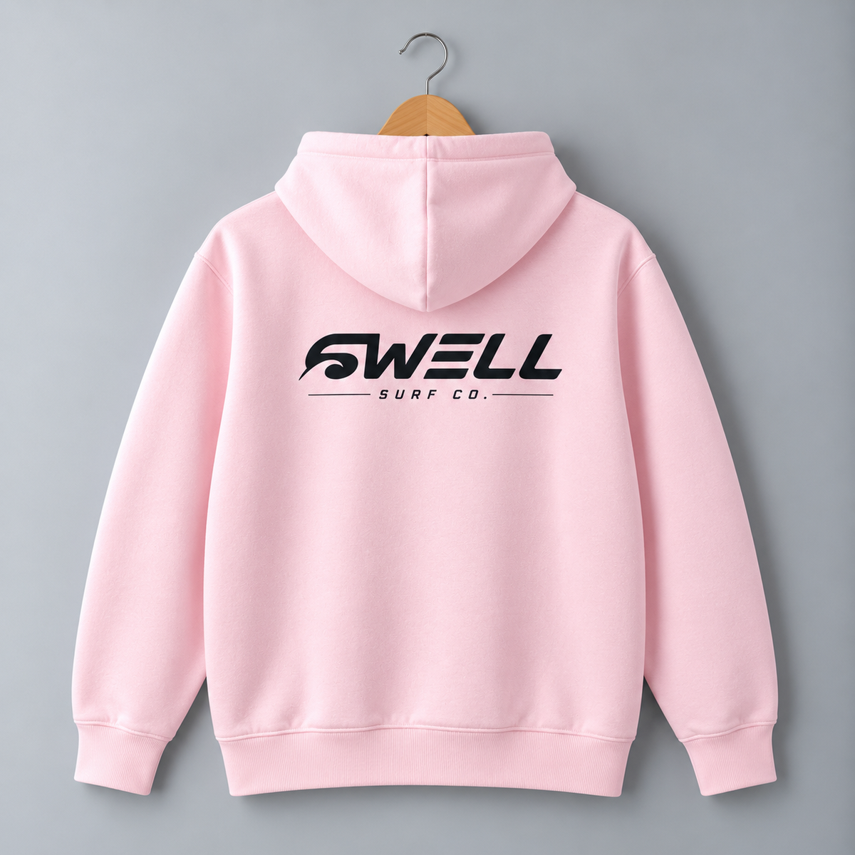 Post Surf Hoodie Pink
