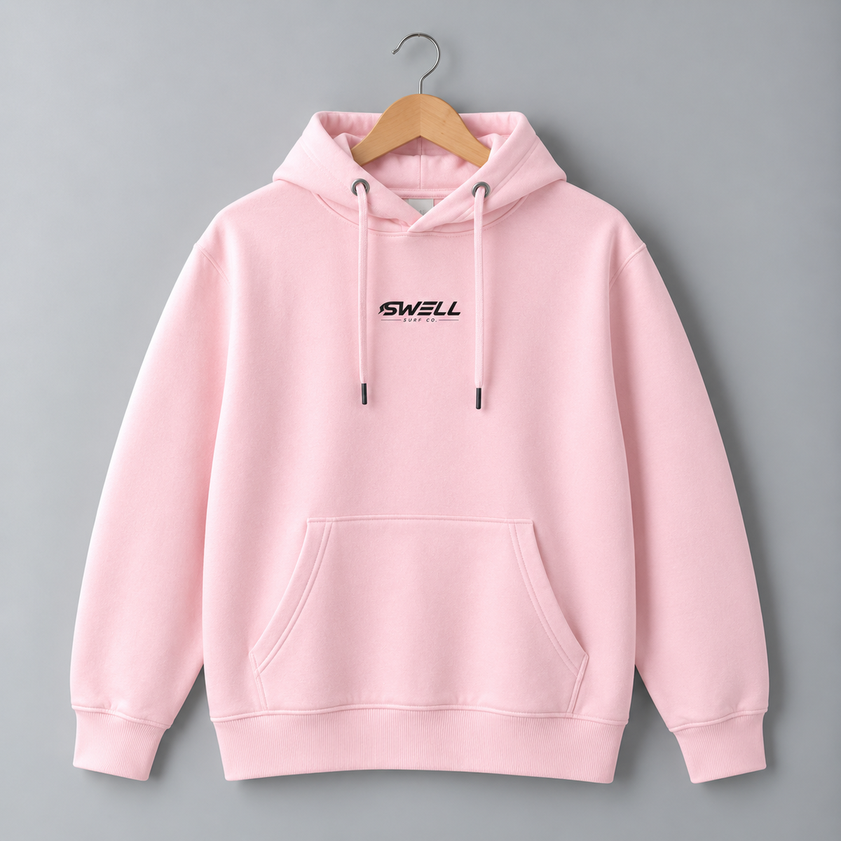 Post Surf Hoodie Pink